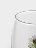 Кружка «Ромашка», 400 мл, 9×12.5×9 см, зелёная ручка, стекло, прозрачная - фото 122966015