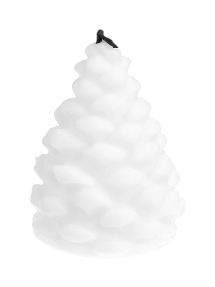 Светодиодная фигура «Ёлочка», 7×5 см, от батареек 3хLR1130, свечение тёплое белое