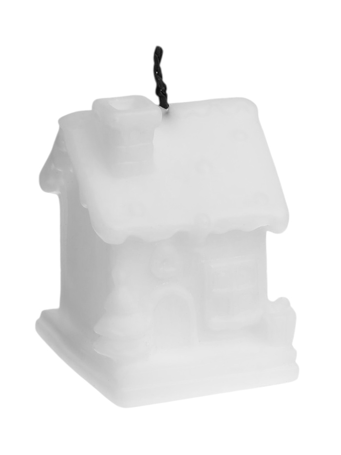 Светодиодная фигура «Домик», 6.5×5.5 см, от батареек 3хAG10, свечение тёплое белое