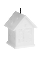 Светодиодная фигура «Домик белый», 6.5×5.5 см, от батареек 3хAG10, свечение тёплое белое  (артикул 10974566)  большой выбор товаров оптом и в розницу по низким ценам с доставкой