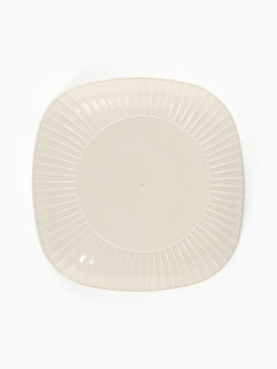 Тарелка пластиковая детская, 14.5×14.5 см, Синий трактор