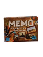 УЦЕНКА Настольная игра Мемо «Картины русских художников» 50 карточек 7206 - Фото 3