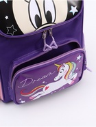 Ранец с эргономичной спинкой, квадратный с доп. элементом «Минни и единорог» - Фото 14