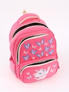 Ранец с эргономичной спинкой текстильный «Кошечка Мари» - Фото 10