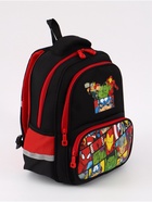 Ранец с эргономичной спинкой текстильный MARVEL  (артикул 10951804)  большой выбор товаров оптом и в розницу по низким ценам с доставкой
