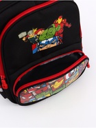 Ранец с эргономичной спинкой текстильный MARVEL  (артикул 10951804)  большой выбор товаров оптом и в розницу по низким ценам с доставкой