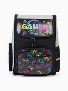 Рюкзак школьный, с эргономичной спинкой квадратный «Игрок» - Фото 2