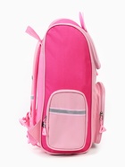 Рюкзак школьный, с эргономичной спинкой квадратный «Мишка» - Фото 4