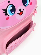 Рюкзак школьный, с эргономичной спинкой квадратный «Мишка» - Фото 10