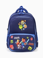 Рюкзак школьный, с эргономичной спинкой «Пиксели» - Фото 2