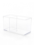 Аквариум настольный, 1.5 л, 17×8×10 см, с отсеком, чёрный - фото 809616491