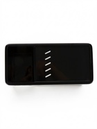 Аквариум настольный, 1.5 л, 17×8×10 см, с отсеком, чёрный - фото 809616494