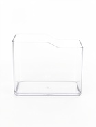 Аквариум настольный, 1.5 л, 12×8×10 см, бежевый - фото 809616498