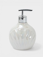 УЦЕНКА Набор для ванной «Ариэль», 2 предмета (мыльница, дозатор для мыла), цвет белый перламутровый - Фото 2