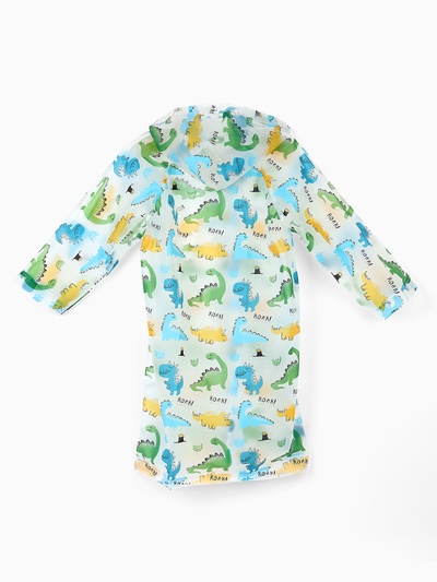 Дождевик детский «Динозавры», рост 125-155