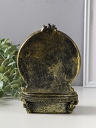 Фигурка полистоун «Ганеша в шароварах, на троне», золотая бронза, 11.3×12.2×17.2 см  (артикул 10964517)  большой выбор товаров оптом и в розницу по низким ценам с доставкой