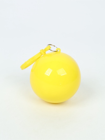 Дождевик-брелок детский «Ясно», жёлтый