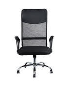 Кресло офисное «Клик Мебель», сетка, с подлокотниками, на колёсиках, цвет чёрный - Фото 3