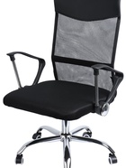 Кресло офисное «Клик Мебель», сетка, с подлокотниками, на колёсиках, цвет чёрный - Фото 7