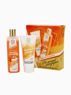 УЦЕНКА Подарочный набор косметики новогодний «Нежный мандарин», гель для душа 250 мл и крем для тела 200 мл, URAL LAB - Фото 2