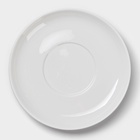 УЦЕНКА Бульонница Magistro «Бланш» 400 мл, 17×12×5.5 см, в комплекте с блюдцем 18×2.6 см, цвет белы - Фото 4