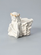УЦЕНКА Подсвечник "Молящийся ангел" 10,5х7,5х9см, перламутровый - Фото 2