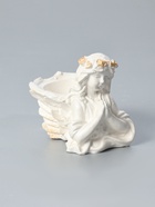 УЦЕНКА Подсвечник "Молящийся ангел" 10,5х7,5х9см, перламутровый - Фото 4