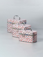 УЦЕНКА Шкатулка кожзам с зеркалом «Сердца на белом» н-р 3 шт. 13×21×14.5 10×19×12 21×15.5×17 см 993 - Фото 7