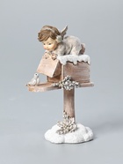 УЦЕНКА Сувенир полистоун «Любопытный ангелочек на почтовом ящике» 8.5×5×13 см - Фото 2