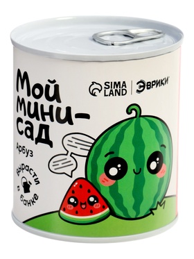 Набор для опытов ЭВРИКИ «Мой мини-сад», арбуз