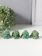 Набор фигурок 4 шт. «Денежная жаба на монетах со слитком», полистоун, зелёный, 5×4.3×4 см  (артикул 10956739)  большой выбор товаров оптом и в розницу по низким ценам с доставкой