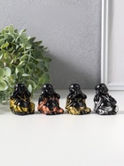 Набор фигурок 4 шт. «Хотей - не слышу, не вижу, не скажу», полистоун, 4.2×3.5×5.5 см  (артикул 10956749)  большой выбор товаров оптом и в розницу по низким ценам с доставкой