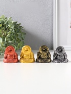 Набор фигурок 4 шт. «Хотей с зонтом», полистоун, 4.5×4.8×5.6 см  (артикул 10956751)  большой выбор товаров оптом и в розницу по низким ценам с доставкой