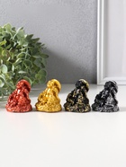 Набор фигурок 4 шт. «Хотей с зонтом», полистоун, 4.5×4.8×5.6 см  (артикул 10956751)  большой выбор товаров оптом и в розницу по низким ценам с доставкой