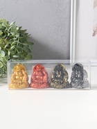 Набор фигурок 4 шт. «Хотей с зонтом», полистоун, 4.5×4.8×5.6 см - Фото 6