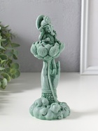 Фигурка полистоун «Рука с лотосом и Ганешей», зелёный, 7×7.3×18.5 см  (артикул 10956773)  большой выбор товаров оптом и в розницу по низким ценам с доставкой