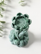 Фигурка полистоун «Рука с лотосом и Ганешей», зелёный, 7×7.3×18.5 см  (артикул 10956773)  большой выбор товаров оптом и в розницу по низким ценам с доставкой