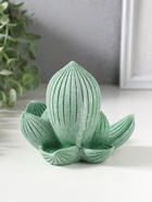 Фигурка полистоун «Лотос и Будда», зелёный, 12.5×12.5×11 см  (артикул 10956774)  большой выбор товаров оптом и в розницу по низким ценам с доставкой