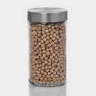 УЦЕНКА Банка для сыпучих продуктов с металлической крышкой "Премиум" 550 мл, 15х8 см - Фото 4