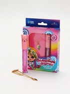 УЦЕНКА Набор блеск для губ 8 грамм и подвеска «Волшебной девочке», аромат клубники - Фото 1