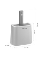 Совок для кошачьего туалета, с подставкой, смоки - фото 809616561