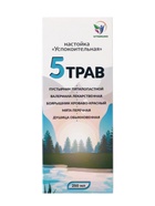 Настойка 5 трав «Успокоительная», 250 мл - фото 809592003