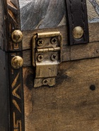 УЦЕНКА Шкатулка сундук дерево "Узор из листьев" 20х15х15,5 см - Фото 6