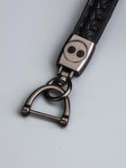 УЦЕНКА Брелок для ключей, петля кожа PU с карабином, кожа PU черный - Фото 3