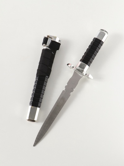 УЦЕНКА Кортик, рукоять и ножны с рёбрами, 30 см