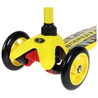 УЦЕНКА Самокат-снегокат 2 в 1 GRAFFITI «Вперёд», жёлтый - Фото 7