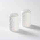 УЦЕНКА Набор для специй на дер подставке 3 пр "Bella Tenero.Кракле" солонка, перечница, салфетница 4 - Фото 6