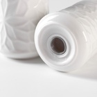 УЦЕНКА Набор для специй на дер подставке 3 пр "Bella Tenero.Кракле" солонка, перечница, салфетница 4 - Фото 7