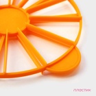 УЦЕНКА Делитель для торта пластиковый 10/12 частей 26.5 см цвет МИКС - Фото 2