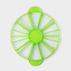 УЦЕНКА Делитель для торта пластиковый 10/12 частей 26.5 см цвет МИКС - Фото 4